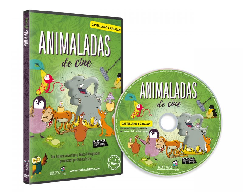 DVD ANIMALADAS DE CINE