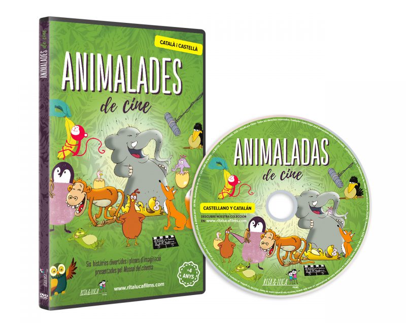 DVD ANIMALADES DE CINE